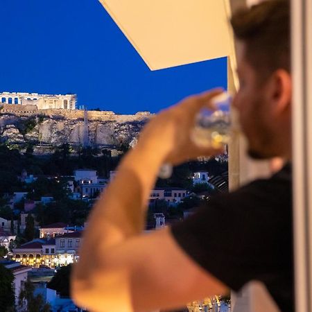 Ferienwohnung Acrolights By Night Athen Exterior foto