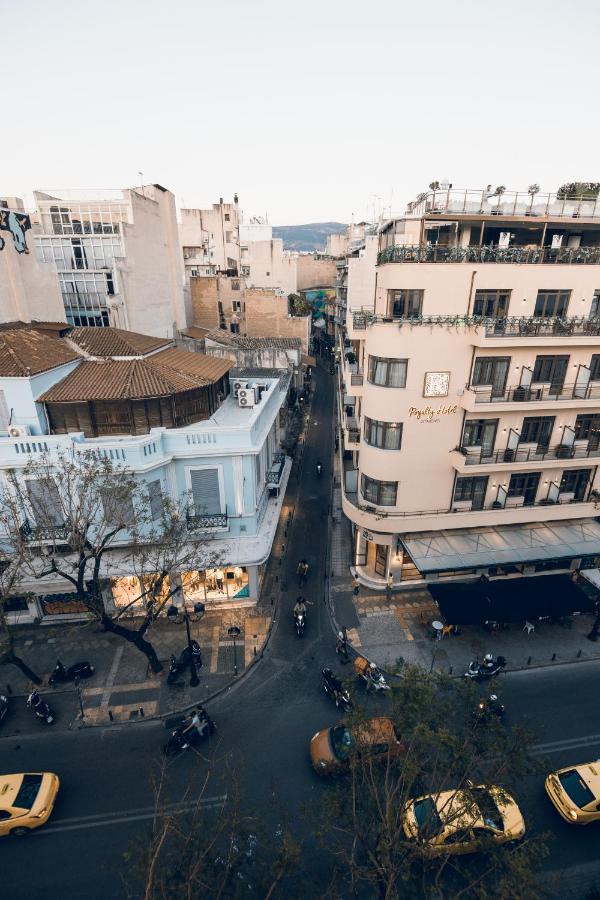 Ferienwohnung Acrolights By Night Athen Exterior foto