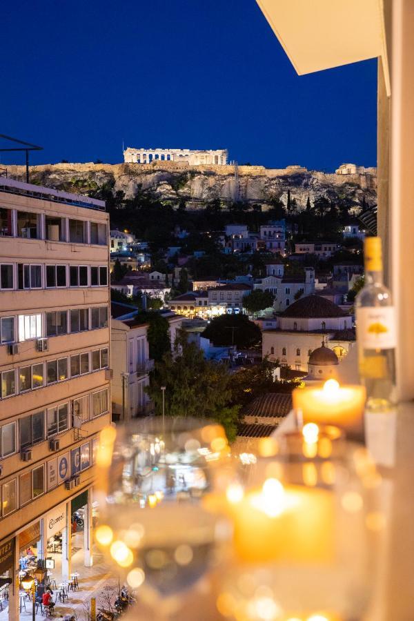 Ferienwohnung Acrolights By Night Athen Exterior foto